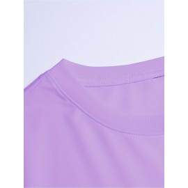 Men's Casual Short Sleeve T-Shirt with 