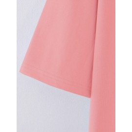 New Men's Round Neck T-Shirt, Creative 