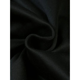 Men'S Casual Minimalist Style Hoodie, Paris Letter Print Men'S Long Sleeve Hoodie Three-Piece Set