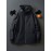 1pc Men's Casual Hooded Jacket, Solid Color, Long Sleeve, Regular Fit, Non-Stretch Fabric, Multiple Pockets, Woven Outerwear for Spring/Fall
