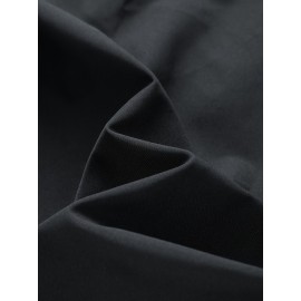 Men'S Casual Hooded Windbreaker Jacket with Star Design - Black, Long Sleeve, Zippered, Polyester Lining, Casual Outdoor Wear for Spring and Fall, Casual Outerwear | Star Print Jacket | Adjustable Hood, Essential Jacket