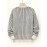 Men's Casual Striped Sweater - Polyester Knit Pullover with Round Neck, Medium Stretch, Regular Fit for Fall/Winter Season