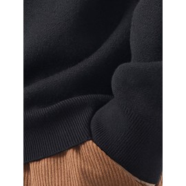 [Men's Sweater] Men's Sweater - Crewneck Pullover | Beige/Brown/Black/Gray/White/Orange/Red/Blue/Purple | Fall/Winter, Machine Washable, Everyday & Formal Outfits, Casual Knitwear, Multicolored Knitwear, Medium Stretch Fabric