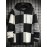 Men's Casual Hooded Color-Block Sweater - Black & Plaid Pattern, Sleeve Pullover with Ribbed Cuffs & Adjustable Drawstring Hood for Spring/Fall Daily Commute & Casual Outings, Sweater Hoodie, Durable Knitwear, Comfortable Fit