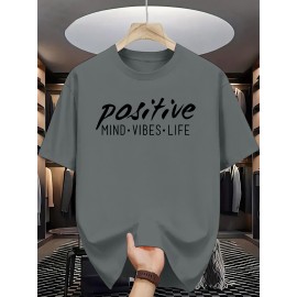 Men's Casual Short Sleeve T-Shirt with 